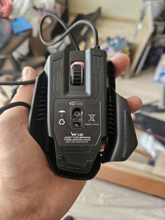 Миша дротова ігрова Gemix W-130