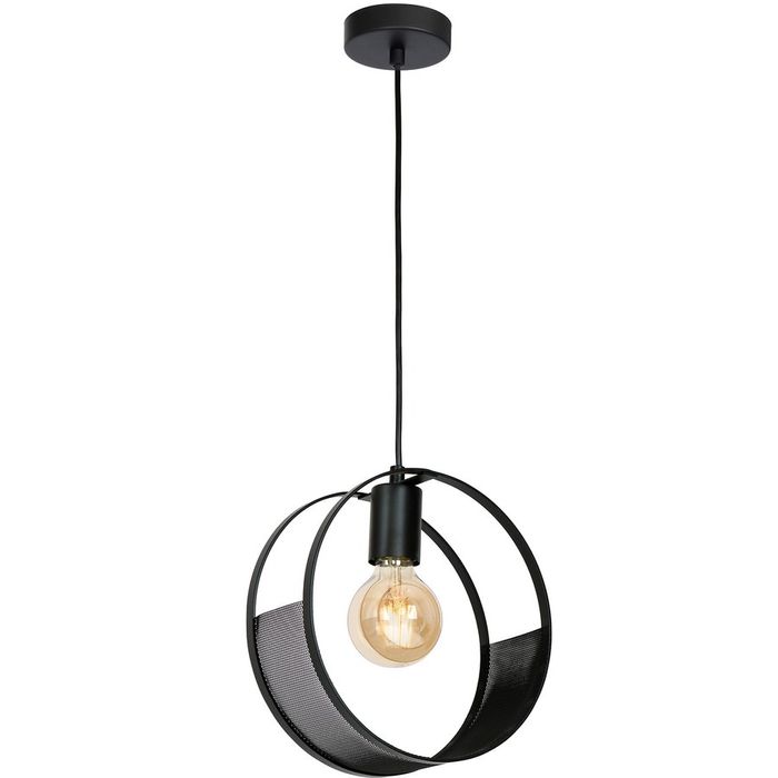 Lampa wisząca Luminex Siner Black Loft