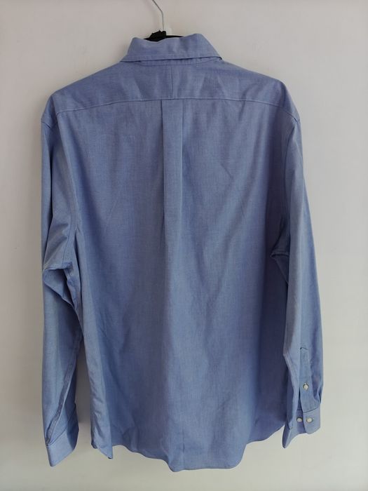 Ralph Lauren koszula męska premium elegancka niebieska XL