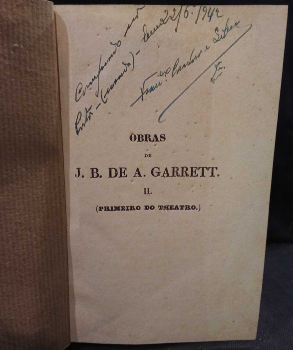 Catão (Theatro) - J. B. de Almeida-Garrett (1845)