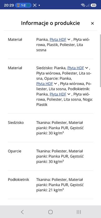 Fotel rozkładany z jysk norodden