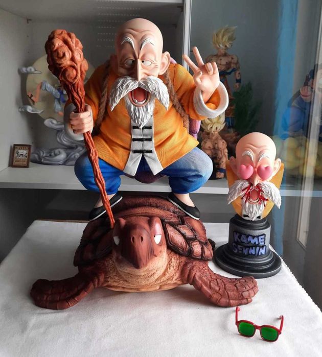 Resina Master Roshi Tartaruga Genial 1/4 Infinite Studio - Dragon Ball