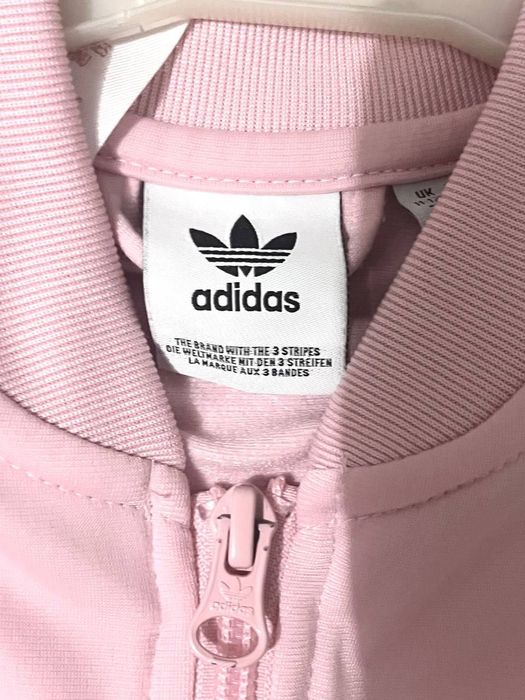 адидас кофта розовая