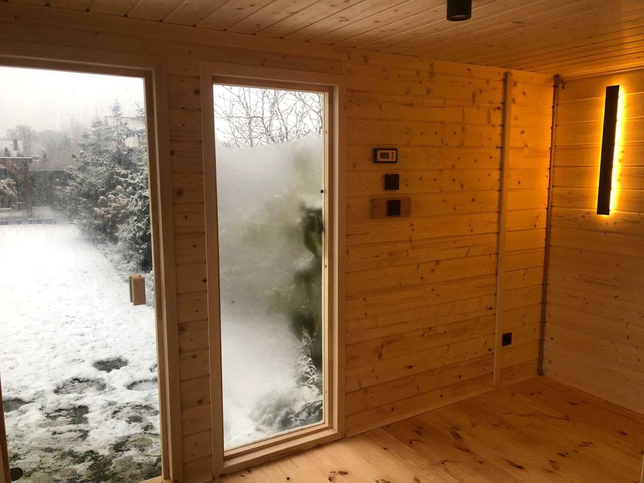 Sauna ogrodowa / sauna wewnętrzna / balie / Tech-Mat x Czary Pary