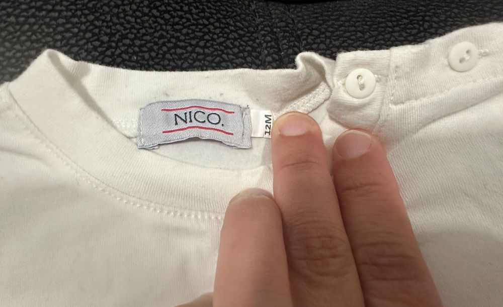 Camisola + Calças Vermelhas (12 M) Nico