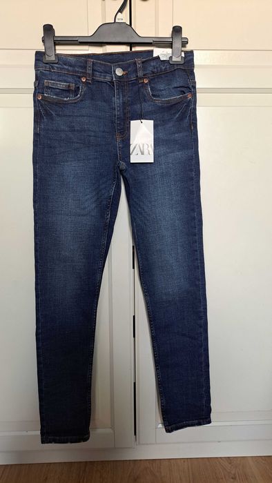 Zara spodnie jeansowe 158-164 nowe z metką.