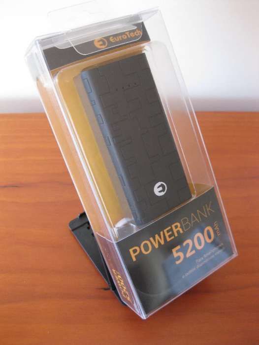 PowerBank Eurotech 5200mAh - NOVO C/ Garantia