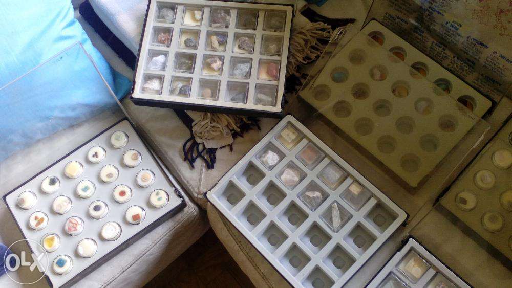 Coleçao de pedras preciosas..