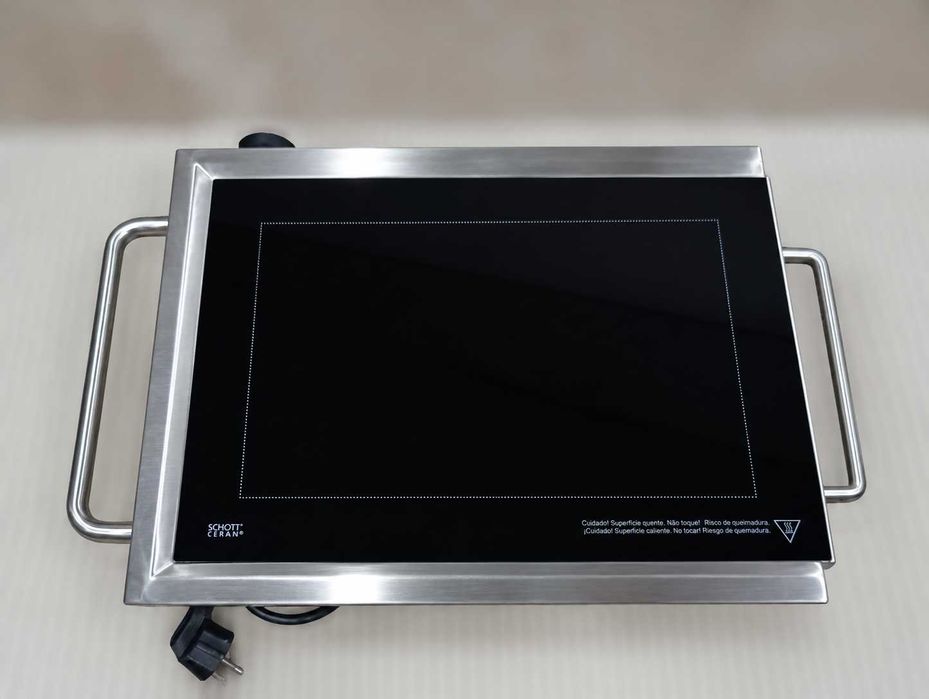 Grelhador Elétrico de Mesa em Inox – SCHOTT CERAN