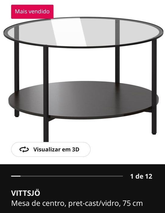 Conjunto de Móveis IKEA VITTSJÖ