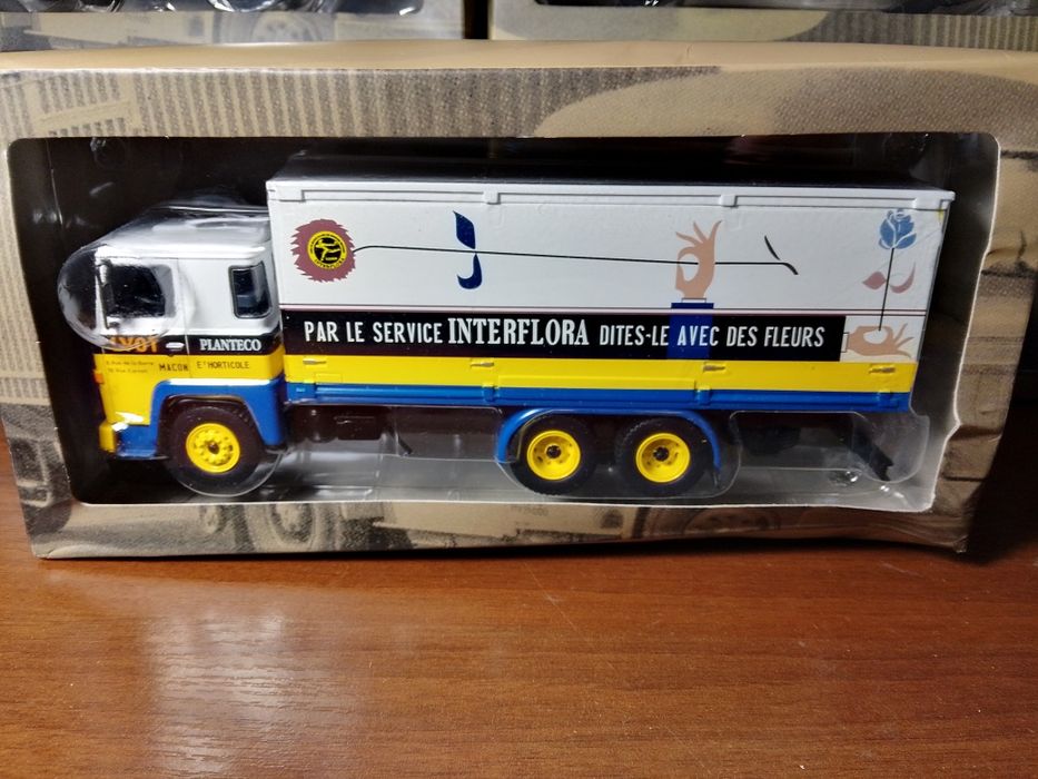 Грузовики Scania,Berliet,Unic, Citroen, Volvo Altaya 1:43