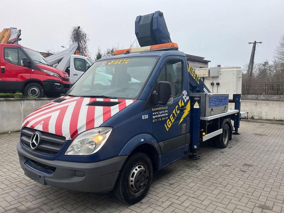 Mercedes-Benz Podnośnik Koszowy Zwyżka Izolowany Kosz Ruthmann TB180 18 metrów  14 w Bok Udt jak Wumag Multitel Gsr Cena Brutto !!!  Podnośnik Koszowy 18 Metrów Ruthmann UDT Zarej Zwyżka 14 w Bok