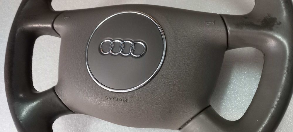 Kierownica skórzana Audi A4 B6 + air bag