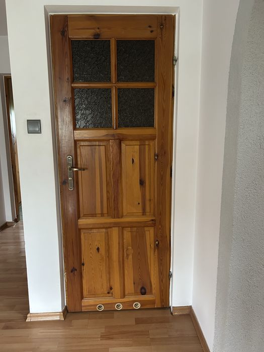 Drzwi wewnetrzne drewniane