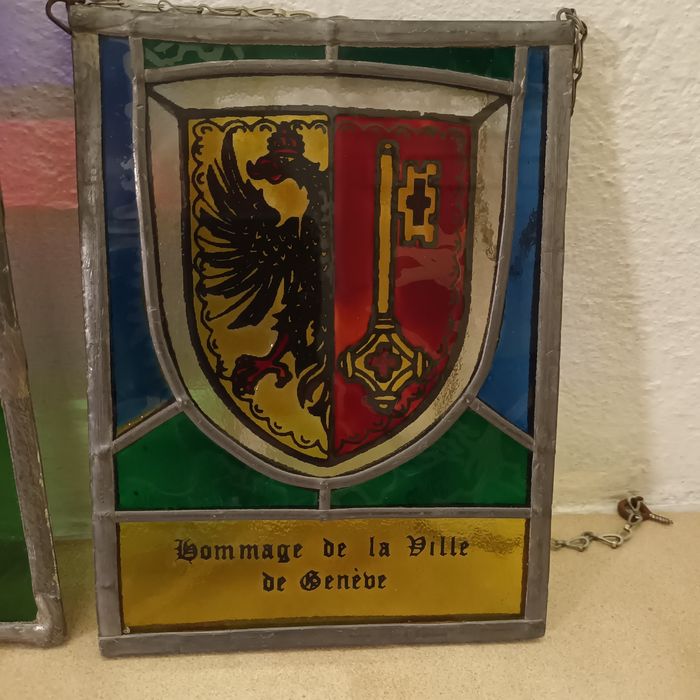 Witraże szklane zestaw