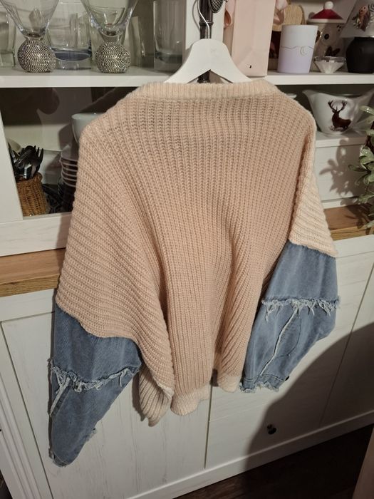 Nowy sweter owersize Kolor swetra Beż
