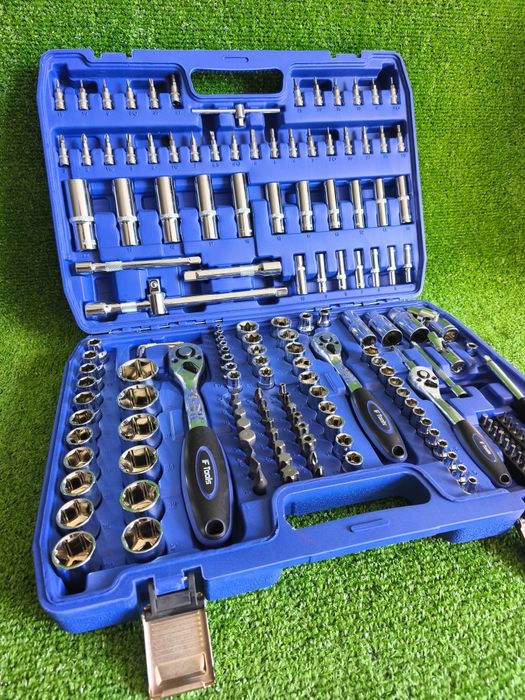 Mala de ferramentas roquetes 172pcs Chrome vanádio