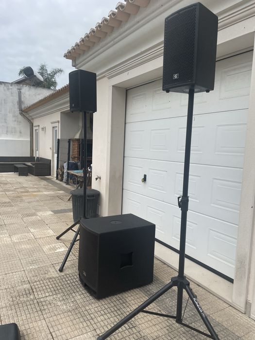 Aluguer sistema de som PA