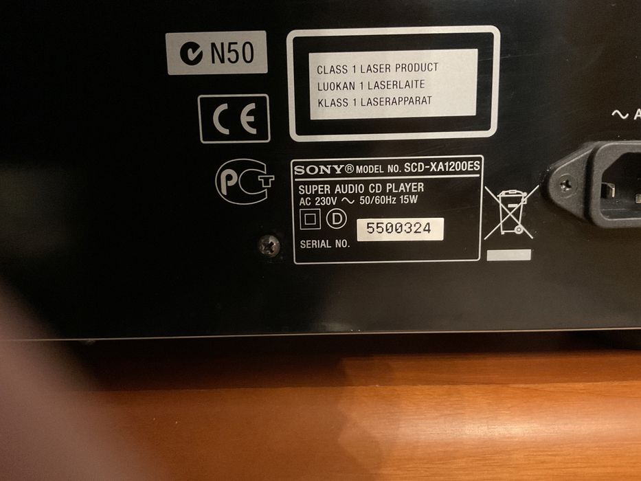 Продам HI FI/END CD Player Sony SCD - XA1200ES цвет Silver
