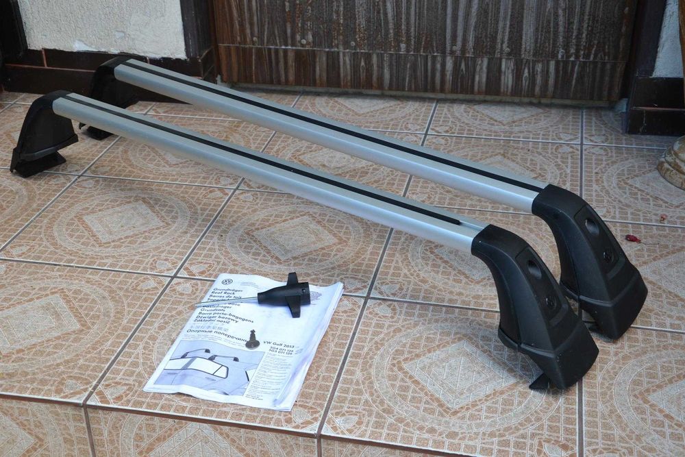 VW GOLF 7 Oryginalny Bagażnik,Relingi,Belki bazowe,Wysyłka