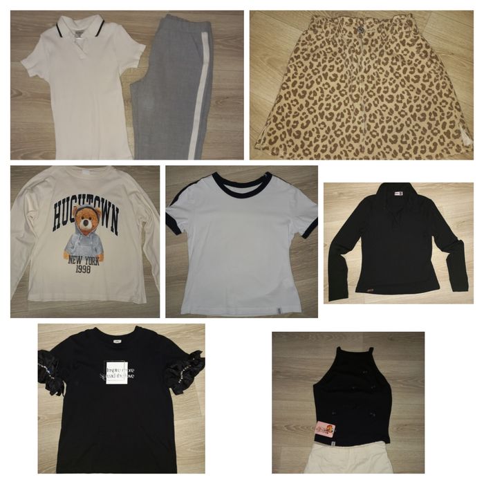 Футболка реглан поло zara suzie