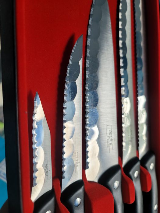 Ножі цептор самозатачивающие лазерная заточка цептер ножи Zepter