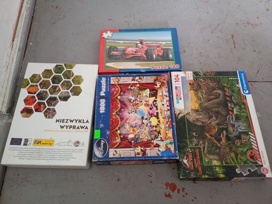 Puzzle i gra  wycieczka