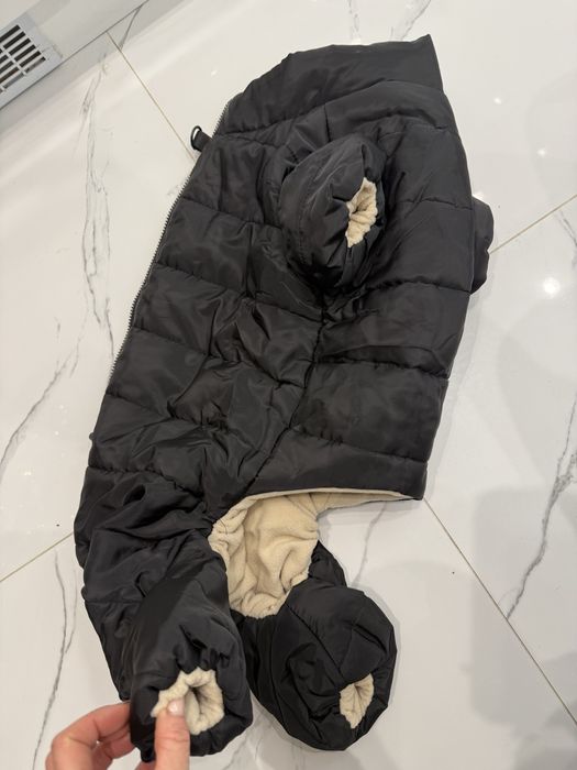 Зимовий комбінезон на флісі для собак стаф пітбуль коргі