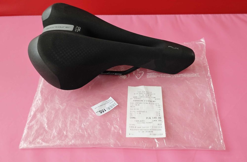 Siodło siodełko SPORTOURER FLX MAN gel flow żel