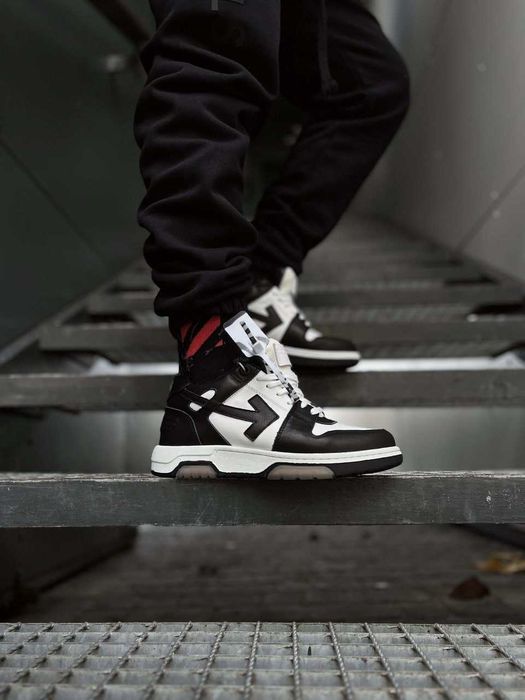 Кросівки Off-White Out of Office Premium Black/White