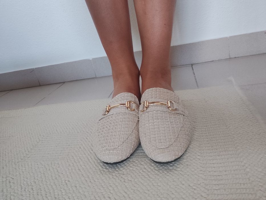 Sapatos rasos chiques