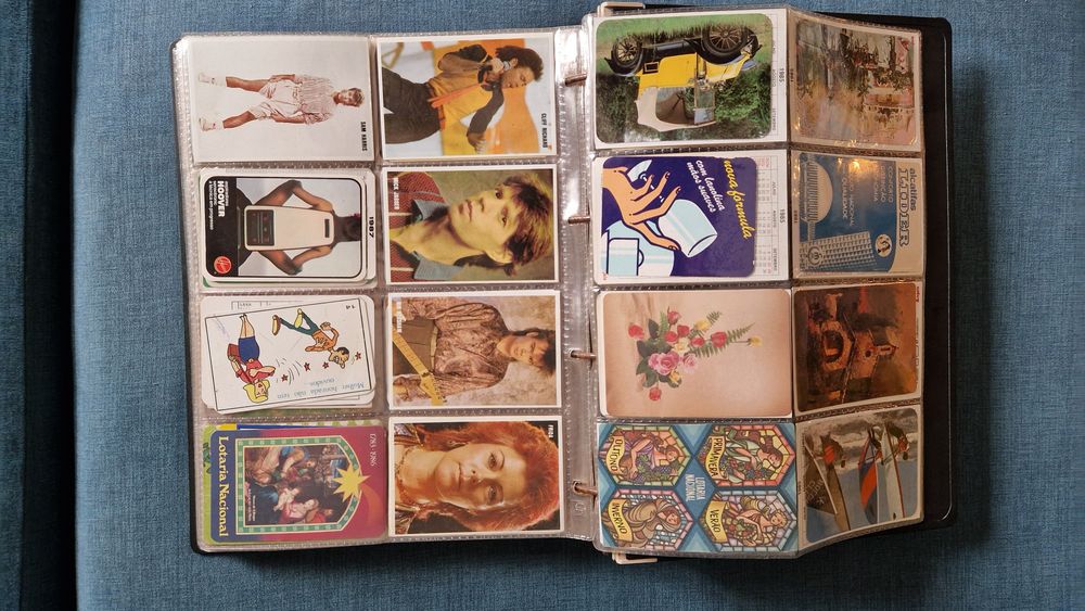 Calendários de colecção dos anos 80