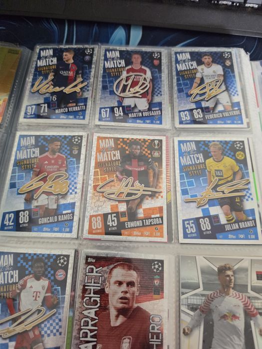 Karty pilkarskie match attax 23/24