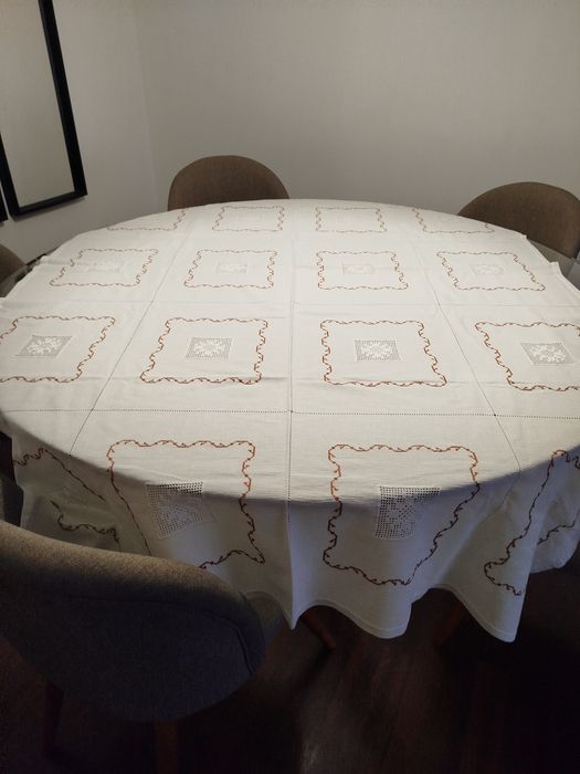 Toalha retangular 134 cm por 214 cm