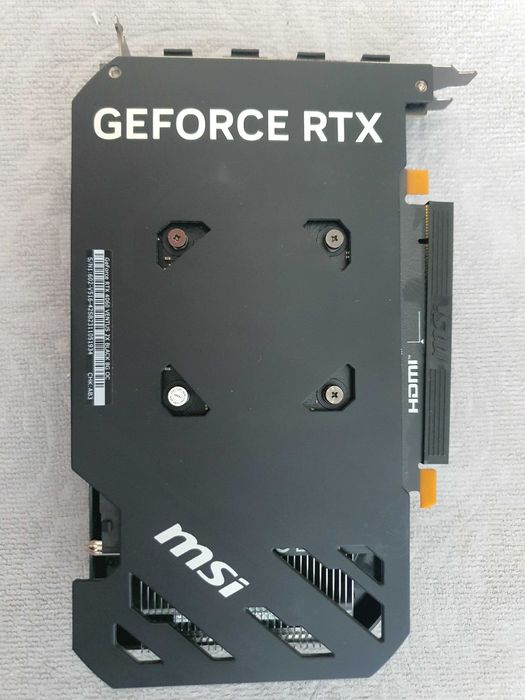 Sprzedam Geforce GeForce RTX 4060 VENTUS 2X BLACK 8G OC 1 roczna