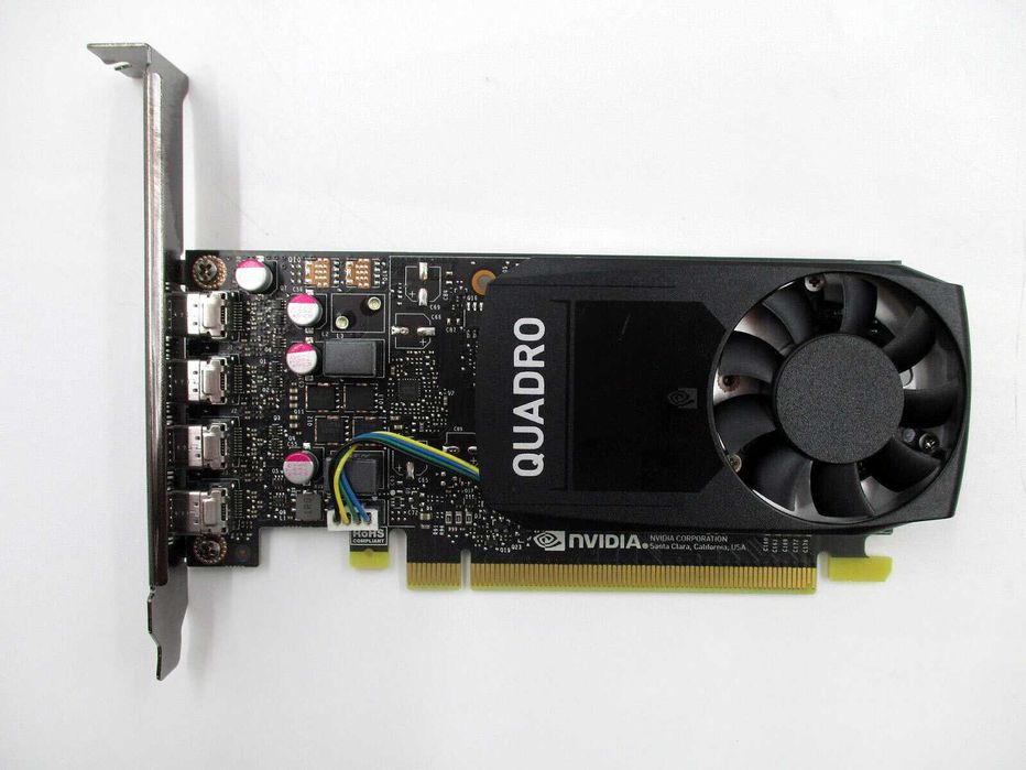 Nvidia Quadro P1000 (4GB GDDR5 128 bit\ 640 cores \ 1,894 gflops) ТОРГ