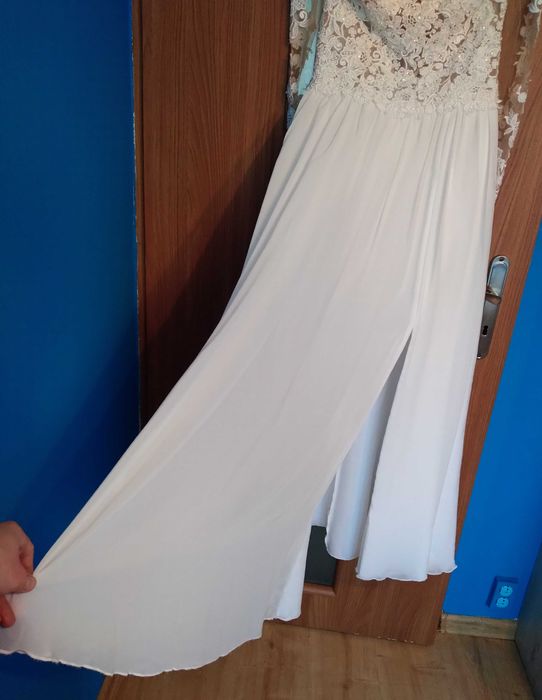 Suknia slubna w stylu boho