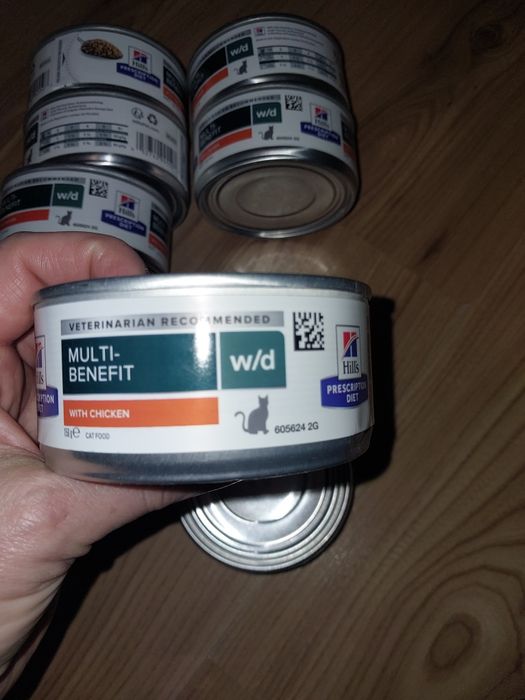 Hills prescription diet multi benefit puszki 7x156g zestaw karma dla k