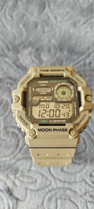 Zegarek CASIO męski WS-1700H sportowy, wodoszczelny