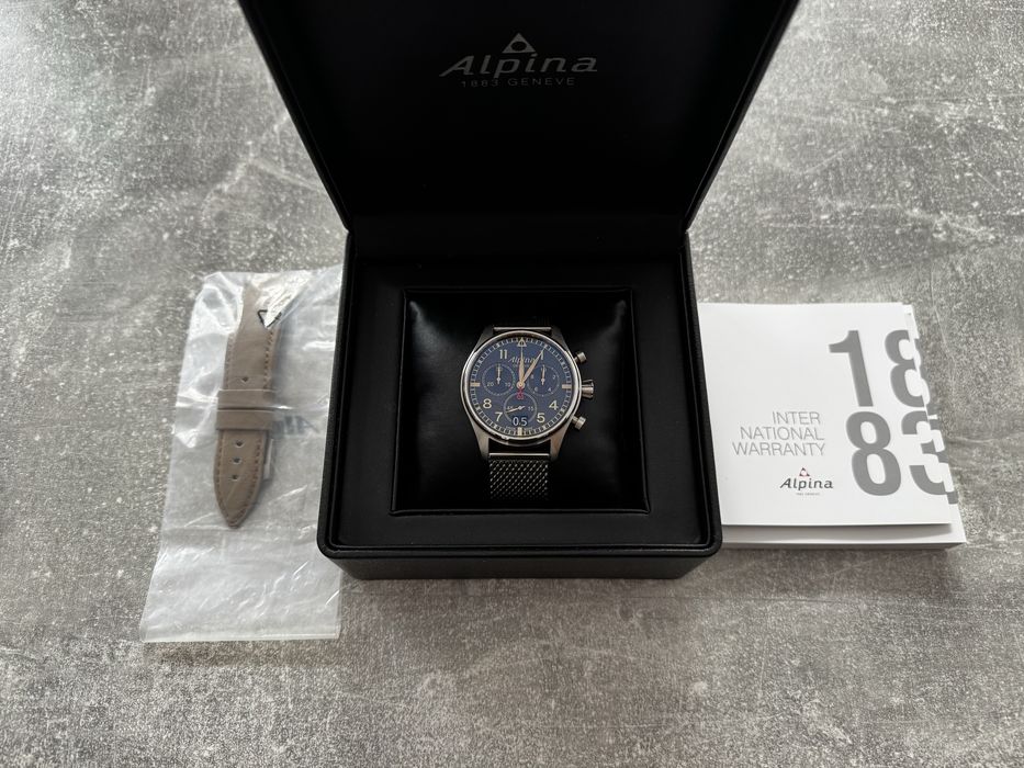 Zegarek Alpina Startimer Pilot Chronograph Big Date