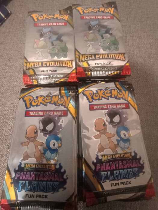 Pokemon TGC Mega Evolution saszetki fun pack cena za 1 saszetke
