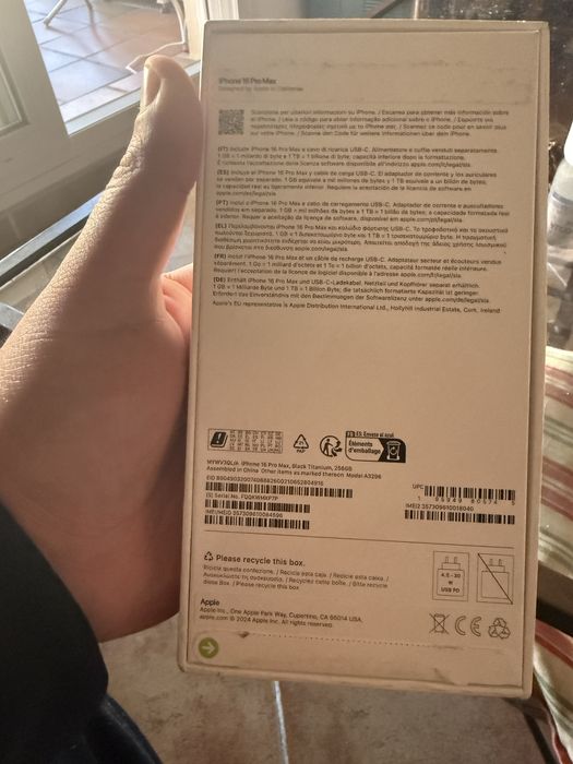 Iphone 16 promax 256g