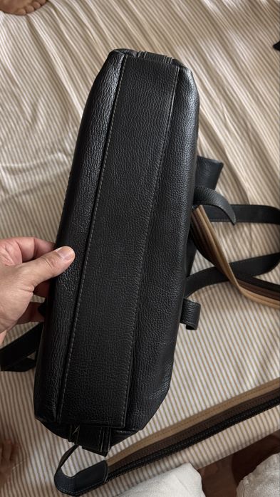 Pasta Executiva Gold Men em Couro Legítimo | Mochila Premium excelente estado
