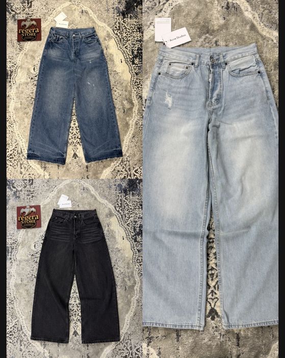 Джинсы Acne Studios loose fit jeans 1981 акне студио baggy широкие