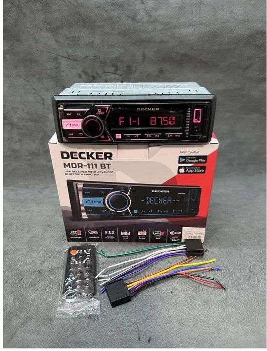 Магнітола Cyclone MP-1093 BA FM/USB+USB /microSD/AUX/MP3/WMA/BT/багатокол/EwayLink