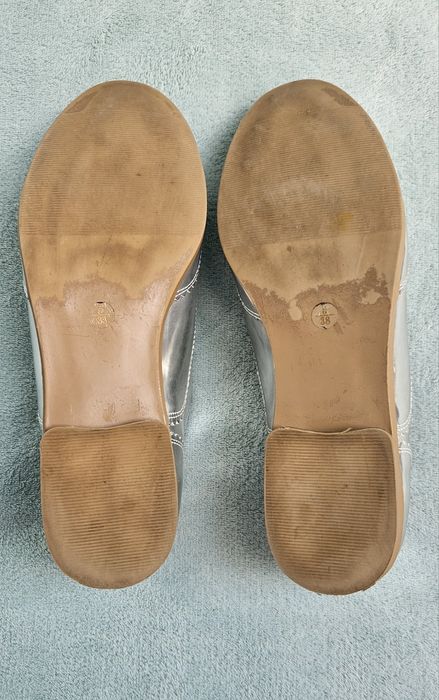 Buty srebrne rozm. 38