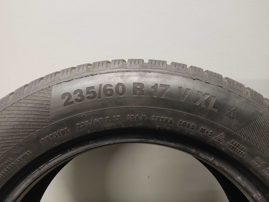 2x235/60R17 Continental WinterContact TS850P, 106V XL, 2021 rok