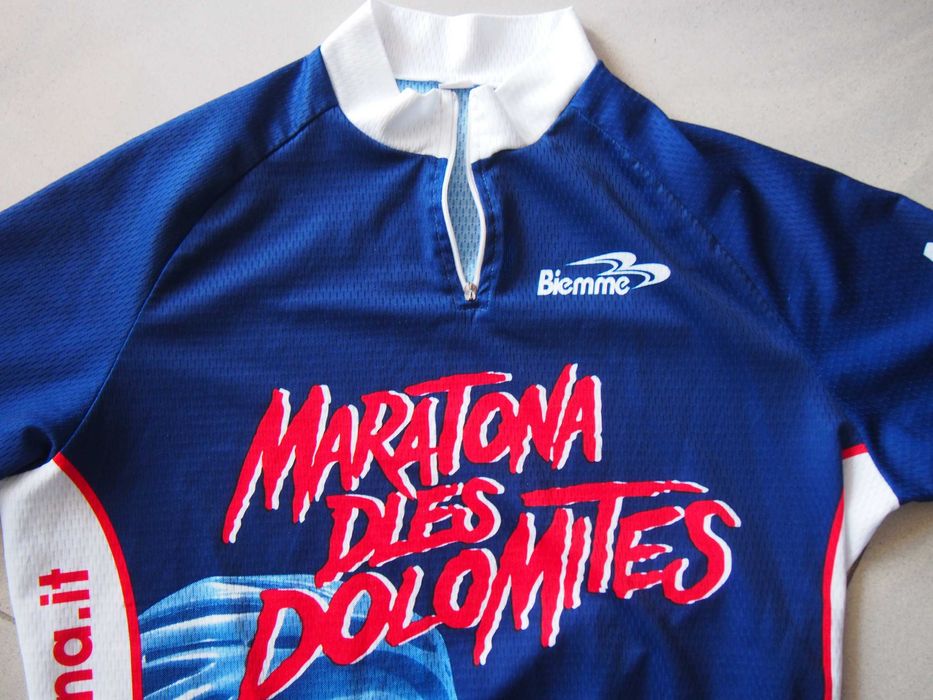 Koszulka bluzka na rower S/M z kieszeniami biemme