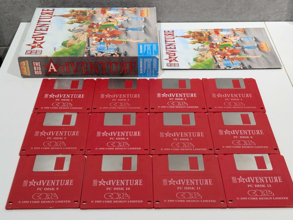 The Big Red Adventure BIG BOX gra IBM PC dyskietki 3.5" CD ENG 1995