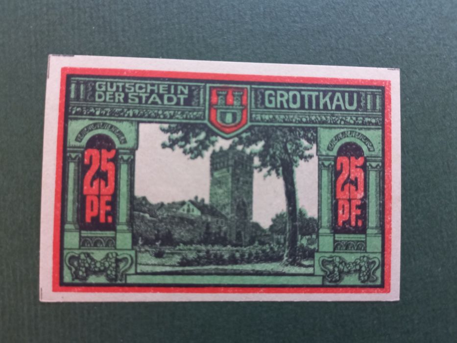 Grodków (Grottkau) - notgeld 25 fenigów